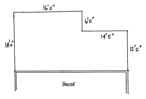 Kenora Deck & Railing Drawing Sample